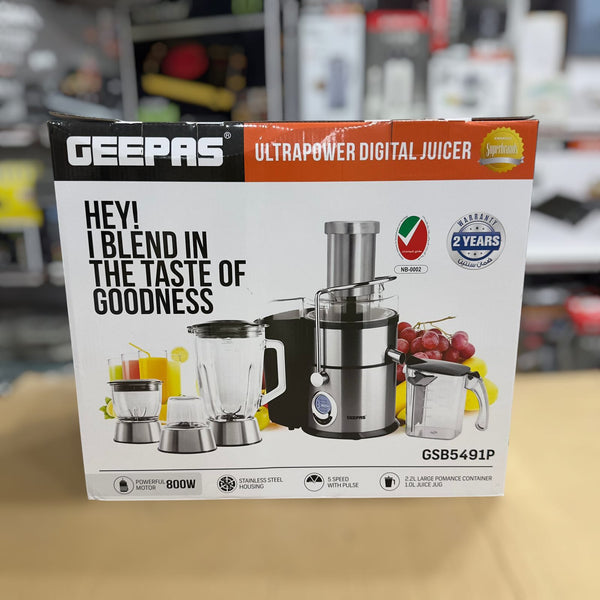 Geepas Digital Ultrapower 4 in 1 Food Factory 5491