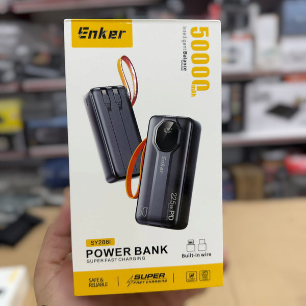 Enker Built in Wire Power Bank 50000mAh SY2861