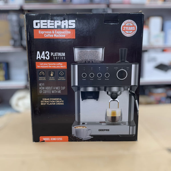 Geepas Espresso and Cappuccino Coffee Machine-1325