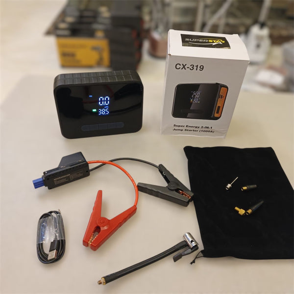 Super Energy 2 in 1 Jump Starter CX-319