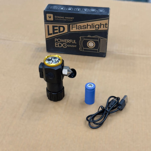 Strong Magnet Mini LED Flashlight