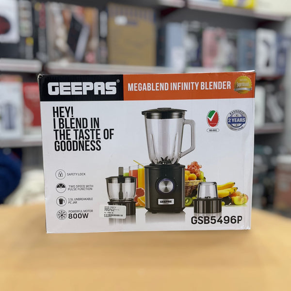 Geepas 3 in 1 Megablend Infinity Blender 5496