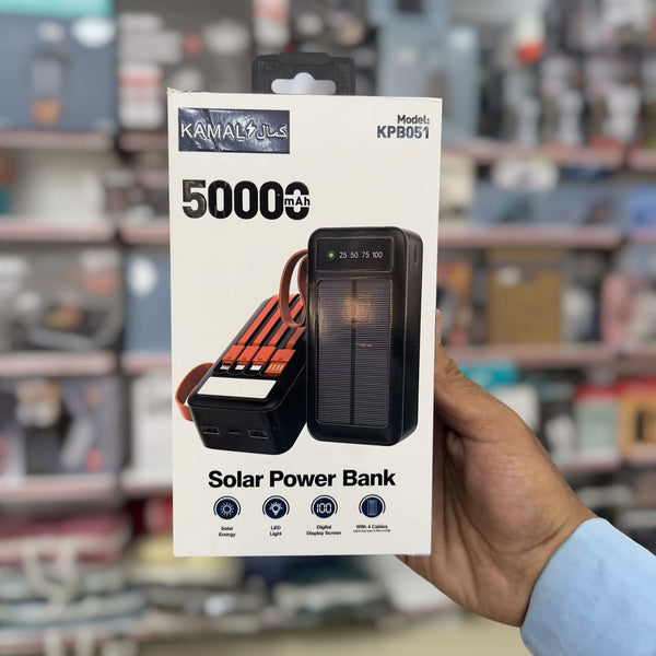 Kamal 50000mAh Solar Power Bank KPB051