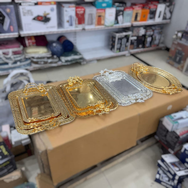 SITC 3pcs Stainless Steel Tray Set