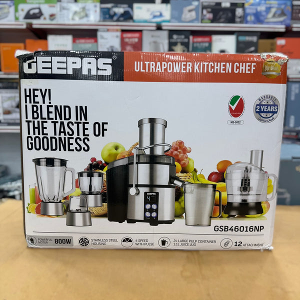 GEEPAS Digital 5 in 1 Food Factory-46016