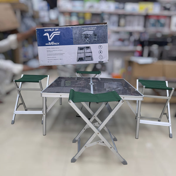 Maverick Camping Aluminum Table & Chair Set