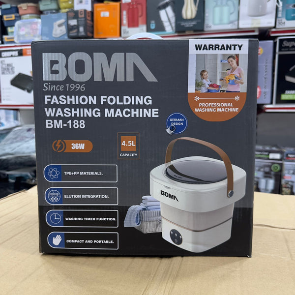 Boma 4.5L Fashion Folding Washing Machine BM-188