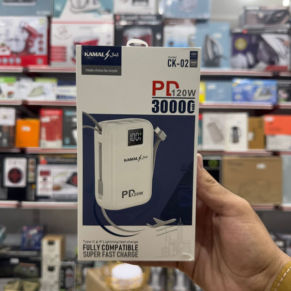 Kamal 120W Super Fat Compact Power Bank