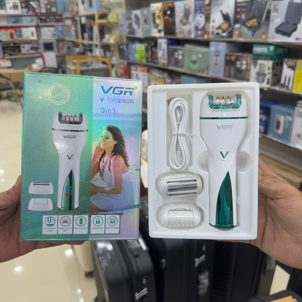 VGR 3 in 1 Epilator V-728