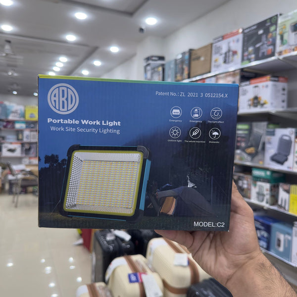 Portable 100W Rechargeable Solar Light C2