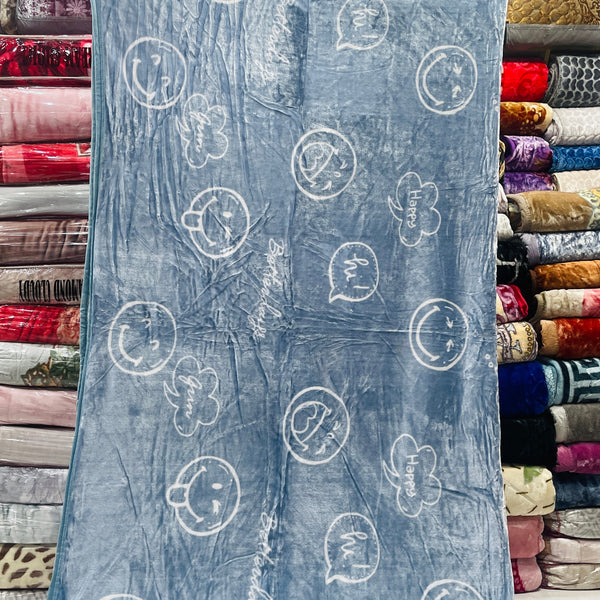 Thick & Soft Double Bed Flannel Blanket