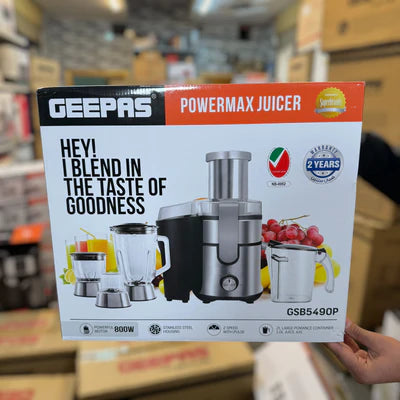 Geepas Powermax 4 in 1 Food Factory 5490