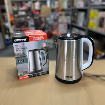 Geepas Stainless Steel Electric Kettle 2.5L 38028