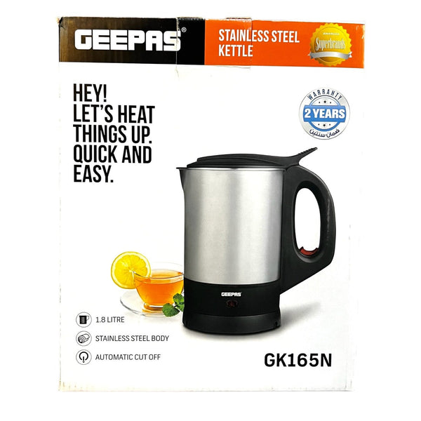 GEEPAS Stainless Steel Electric Kettle 165