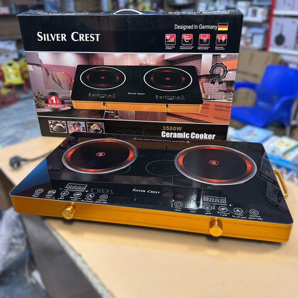 Silver Crest Double Hot Plate 2038