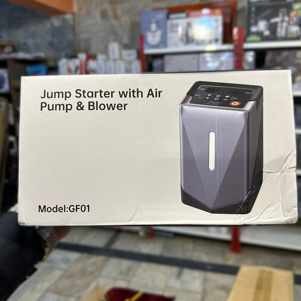 6 in 1 Jump Starter With Air Pump & Blower GF01