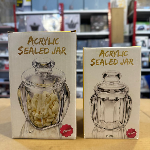 Acrylic Sealed Airtight Jar's