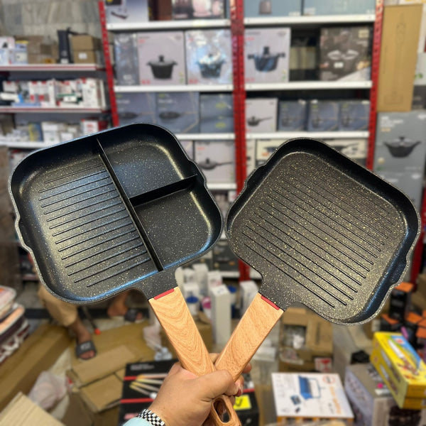 Natural Stone Grill Pan's