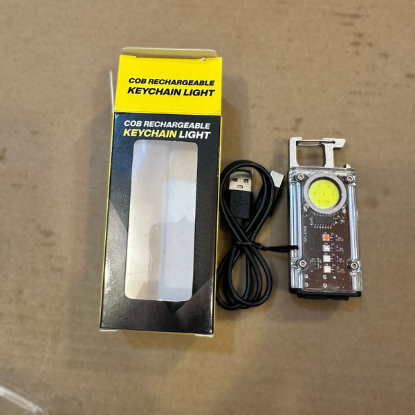 COB Rechargeable Keychain Light