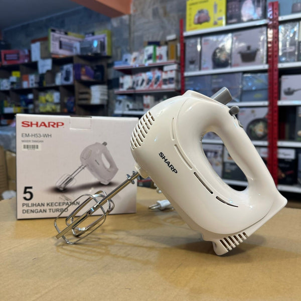 Sharp Hand Mixer EM-H53-WH