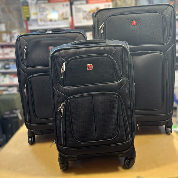 Swissgear Sion Expandable Luggage Set Of 3 Suitcases Bag