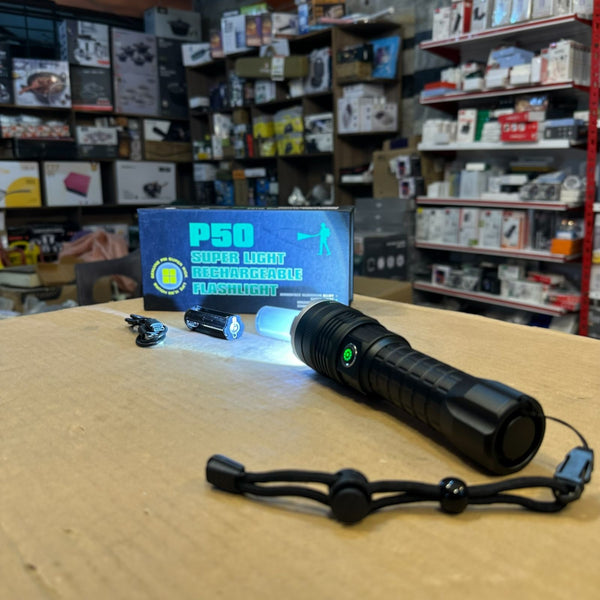 Super Rechargeable Flashlight P50