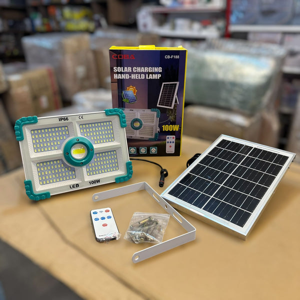 COBA Solar Rechargeable Handheld Lamp