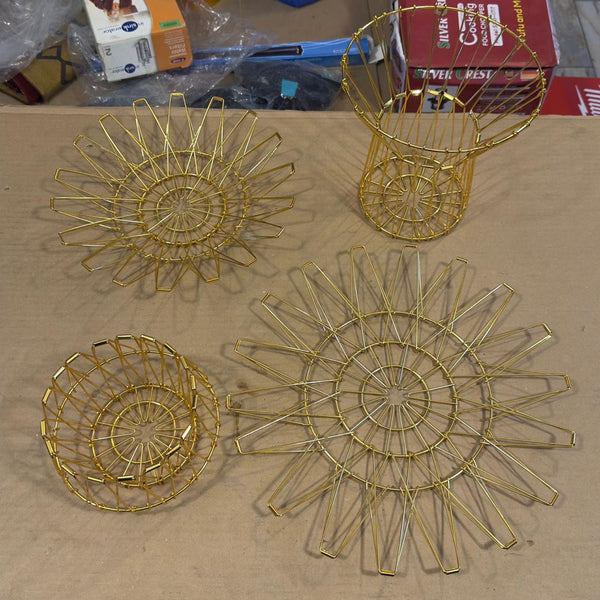 Multifunctional Folding Wire Basket