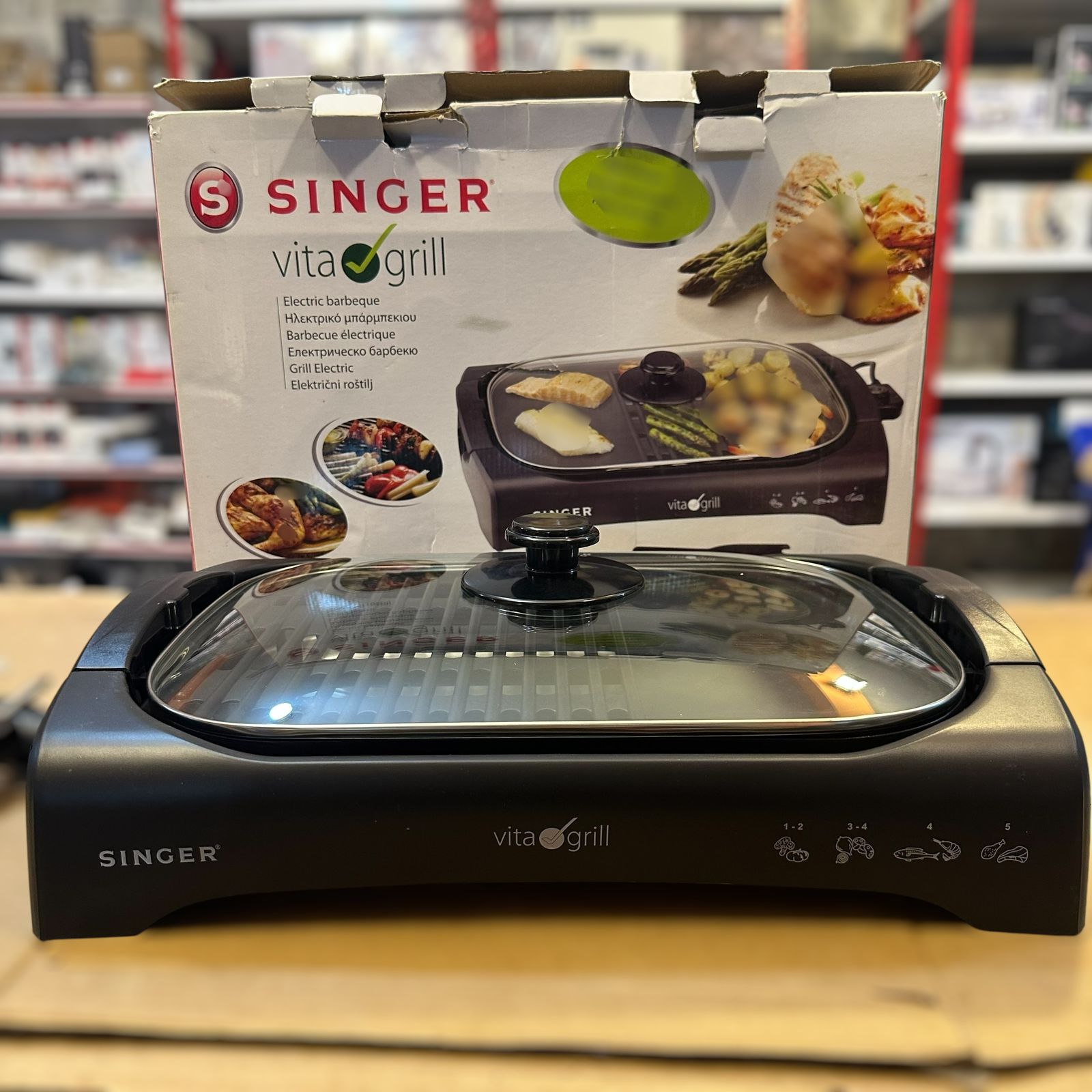 SINGER Vita Electric Grill 2200W – Warsak Imported Collection