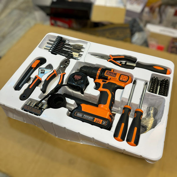 Black+Decker 68 Piece Project Drill & Driver