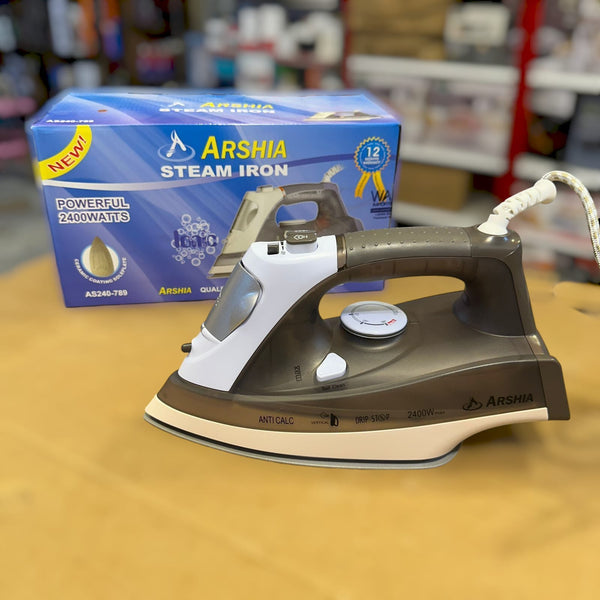 New Arshia Steam Iron AS240-789