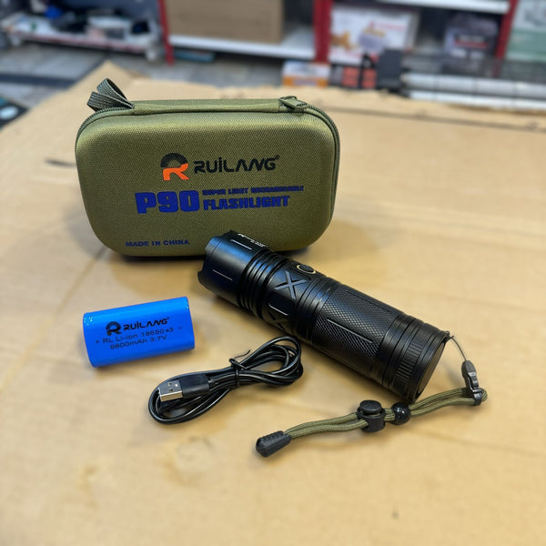 Laser LED Torch P90