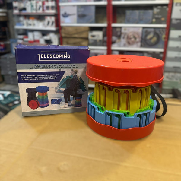 Folding Telescopic Extension Stool