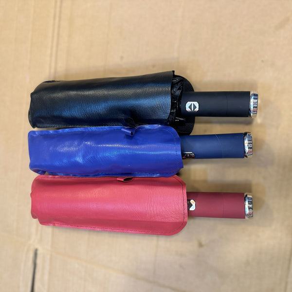 Foldable LED Automatic Umbrella with Pouch