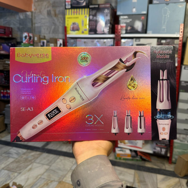 Babyverse 3X Curling Iron SE-A3