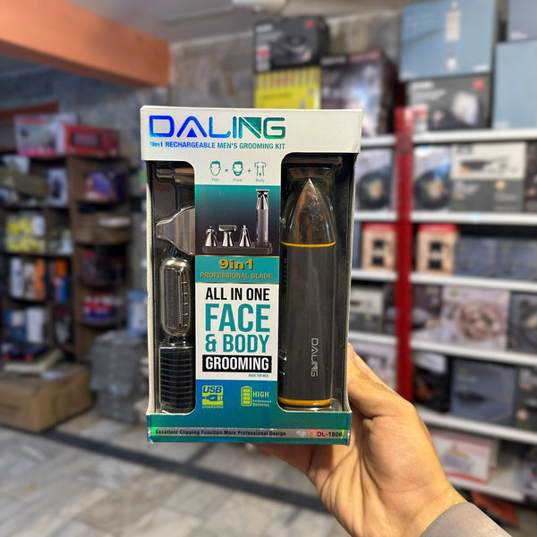 Daling 9 in 1 Men's Grooming Kit DL-1806