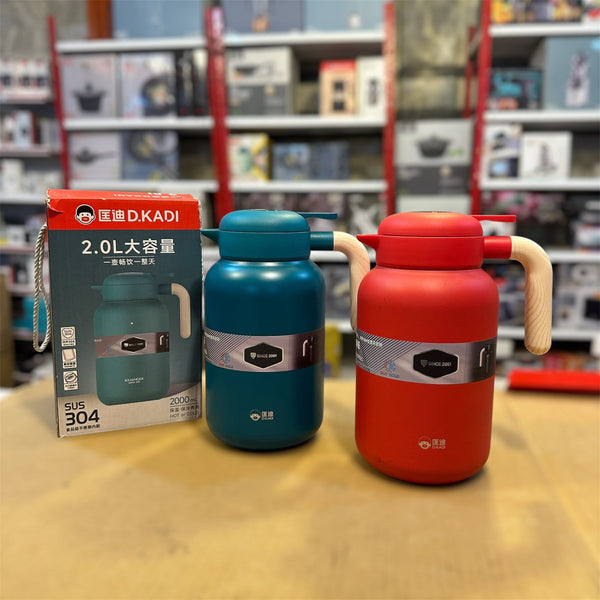 Dkadi 2L Stainless Steel Hot & Cold Thermos Flask 9046