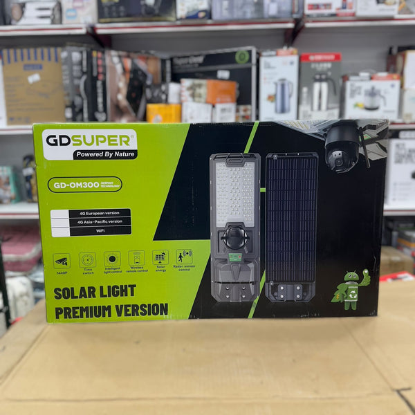 GD Super Solar Panel Street Light with CCTV Camera GD-OM300