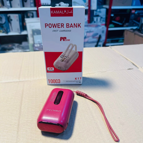 Kamal 10000mAh Compact Size Power Bank K17
