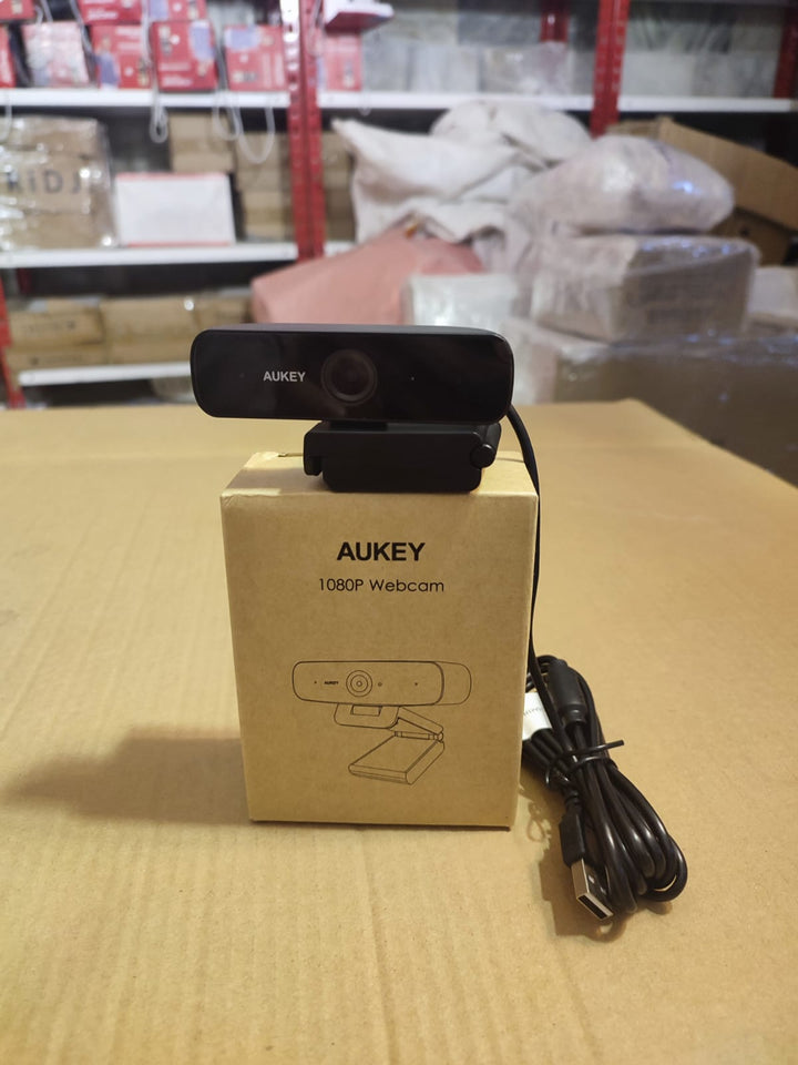 aukey overview full hd video 1080p webcam