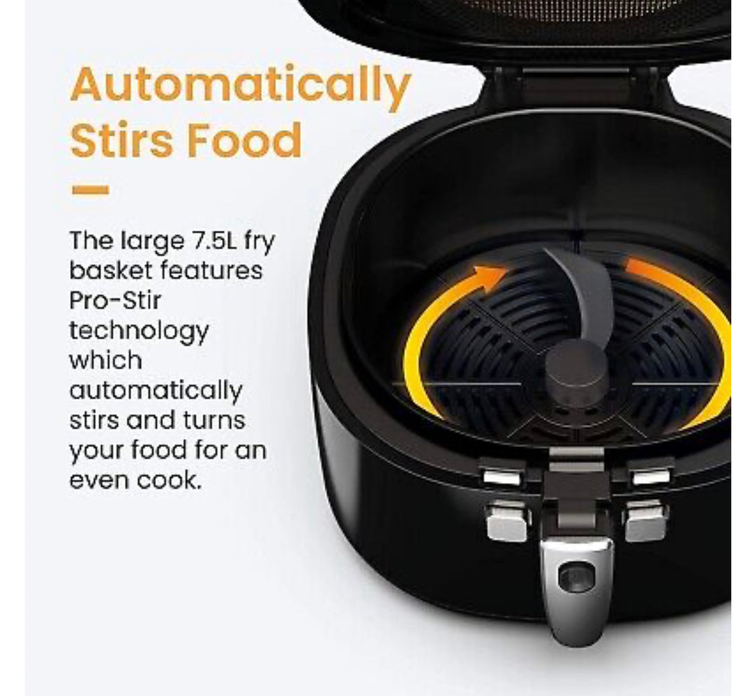 auto stiring air fryer