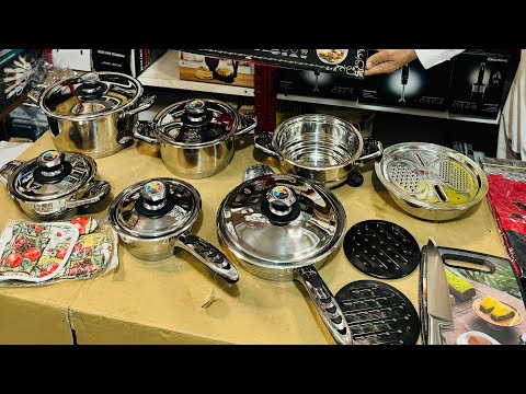 ZILLINGER Germany 21 Pieces Cookware Set