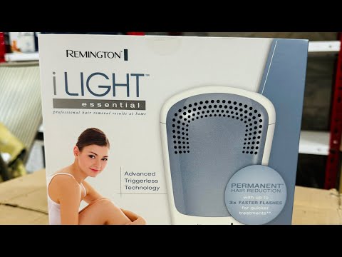 REMINGTON I-LIGHT COMPACT CONTROL ADVANCED IPL PERMANENT HAIR REMOVAL DEVICE IPL3500AU