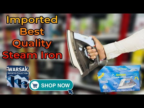 New Arshia Steam Iron