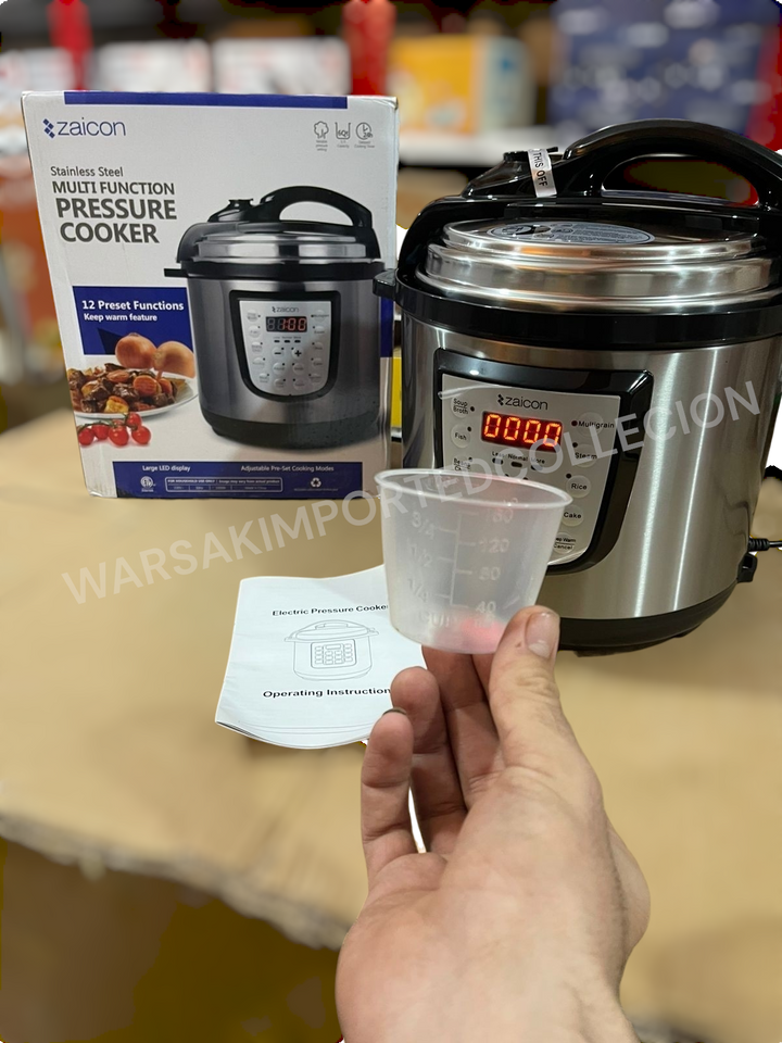 Zaicon ZPCLY-F6 6 qt Programmable Pressure Cooker / BrandsMart USA