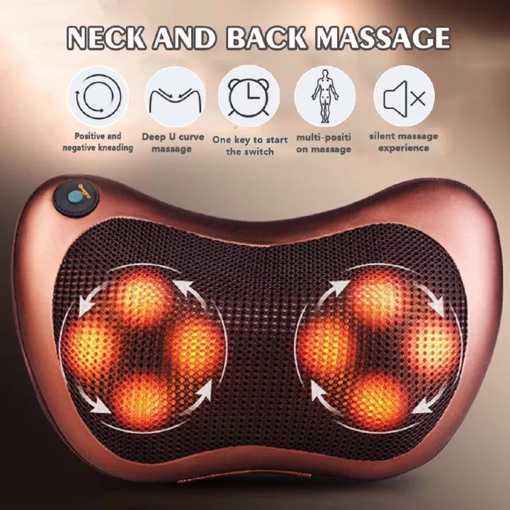 neck and back massage pillow