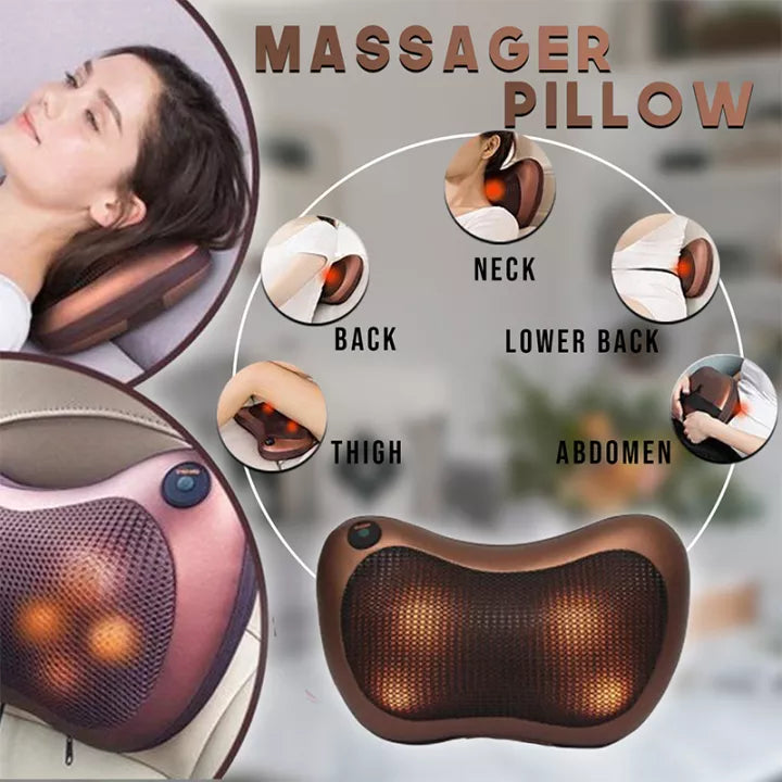 Car and Home Neck Massage Pillow